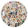 1800 Realistic Cartoon Kitten Stickers: Cute Cat Graffiti Collection for Creative Decoration