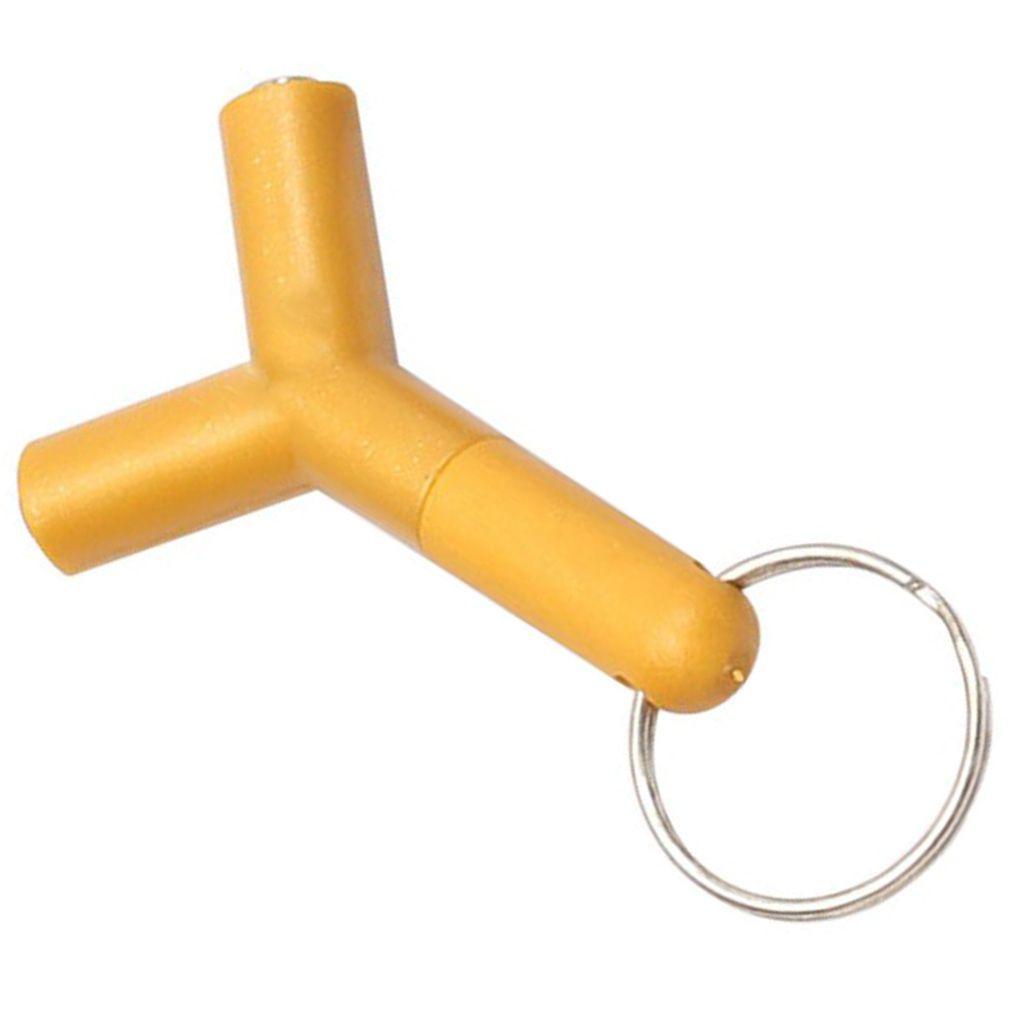 Divisor em Y de 3,5 mm Fone de Ouvido Jack Duplo Adaptador de Áudio Feminino Design de Chaveiro