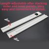 Retractable AC Exhaust Hose Window Baffle Adjustable Window Sealing Plate  Window Installation