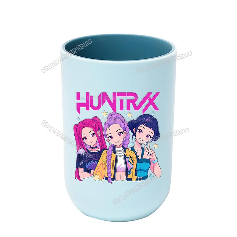 Perfekte KPop Dämonenjäger Kinder Zahnbürstenbecher Niedliche Mädchen Mundspülbecher Zahnbürstenbecher Trinkgeschirr Badezimmer Zahnbürstenhalter