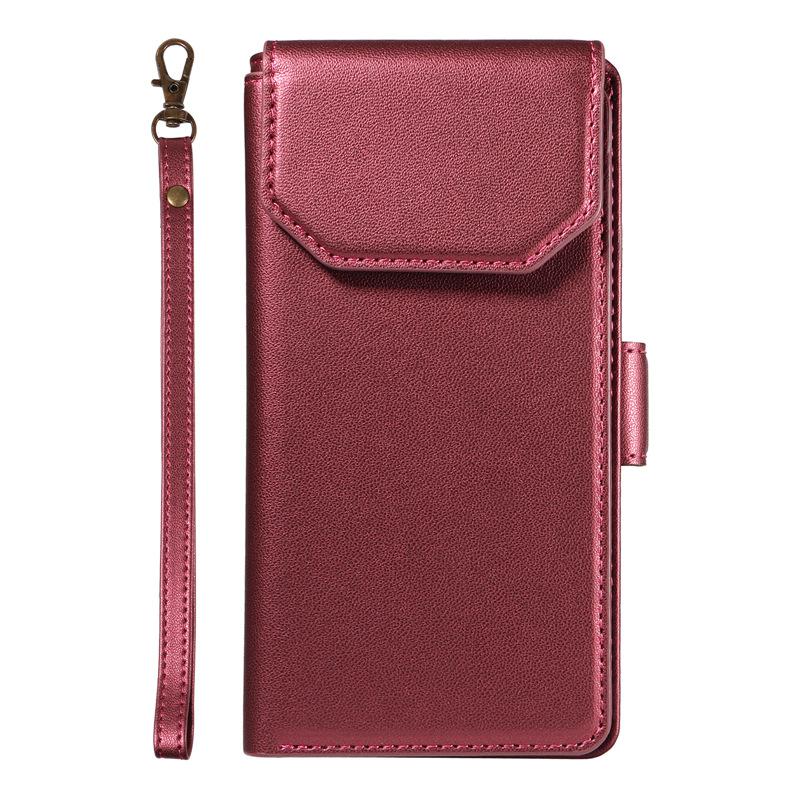

Phone Case for Samsung Galaxy S25 Ultra Edge S24 Plus S23 Fe S22 + S21 S20 Note20 Ultra Lanyard Card Wallet Flip Leather Cover Galaxy S23+