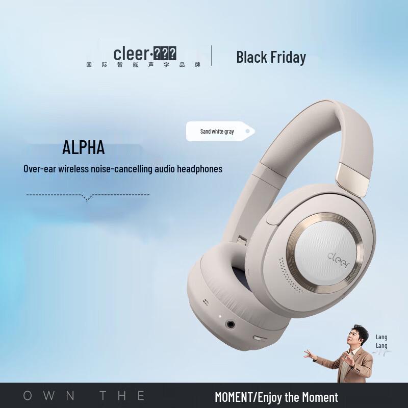 

Cleer ALPHA Smart Noise-Cancelling Headphones