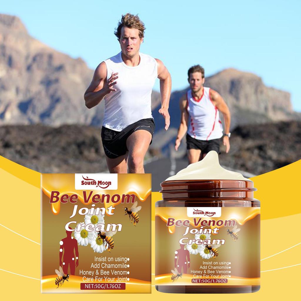 South Moon Cremă pentru articulații cu venin de albine Cremă hidratantă delicată pentru piele pentru articulațiile corpului pentru masaj zilnic