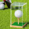 Golf Ball Display Case Storage Box Golf Ball Collector Display Organizer Signature Golf Ball Storage Container