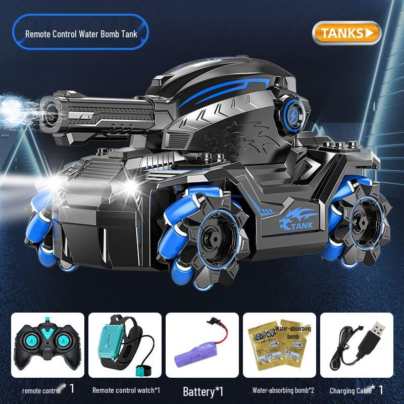Cross-Border Gesture-Control Remote Water Bomb Tank 360° Rotating Off-Road Toy Car