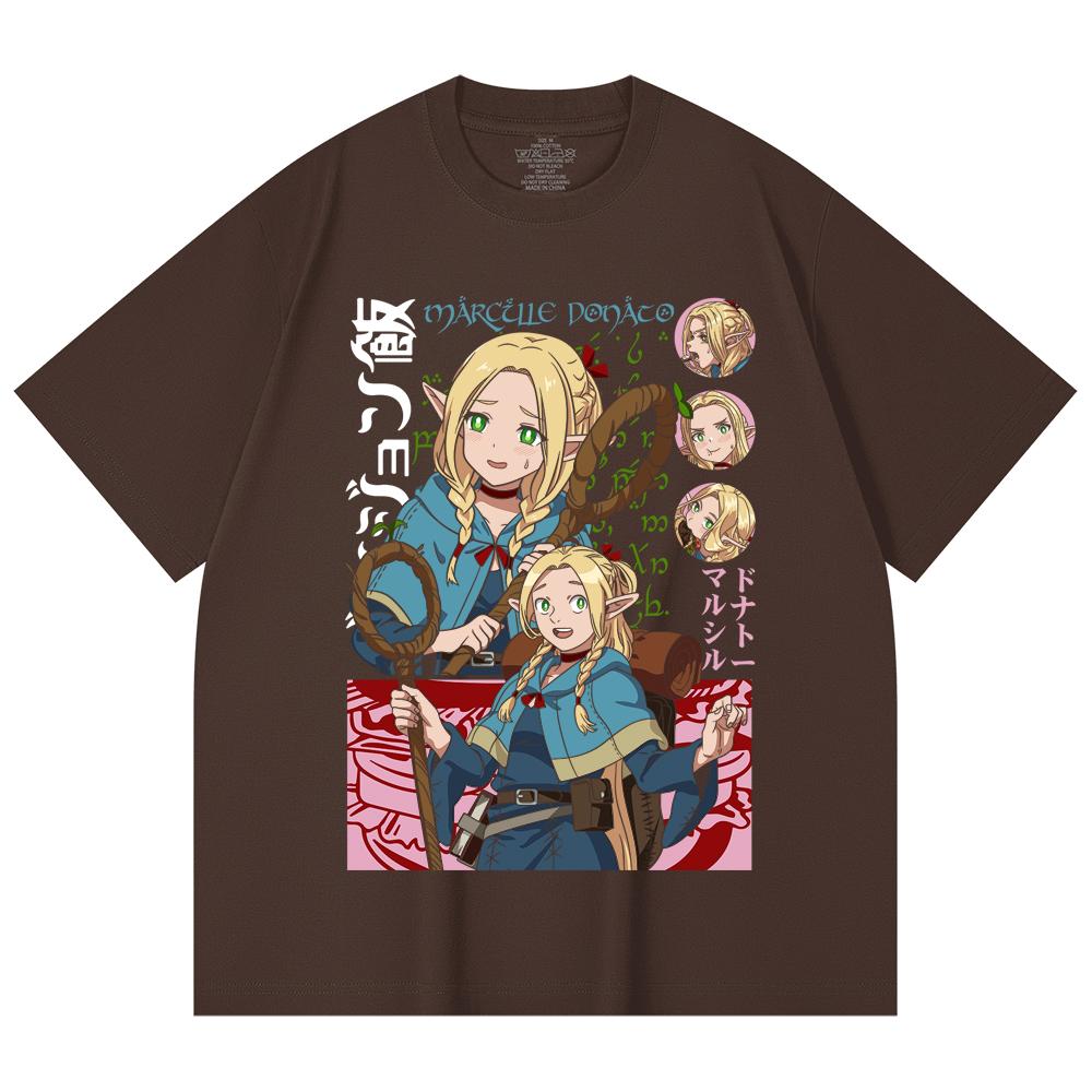 230 Gsm 100% Cotton Delicious in Dungeon V3 Marcille Print Unisex Heavy Cotton T Shirt