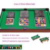 Mini Conjunto de Sinuca Infantil: Brinquedo Bola 8 Preto 25-44mm - Tamanho de Tênis de Mesa