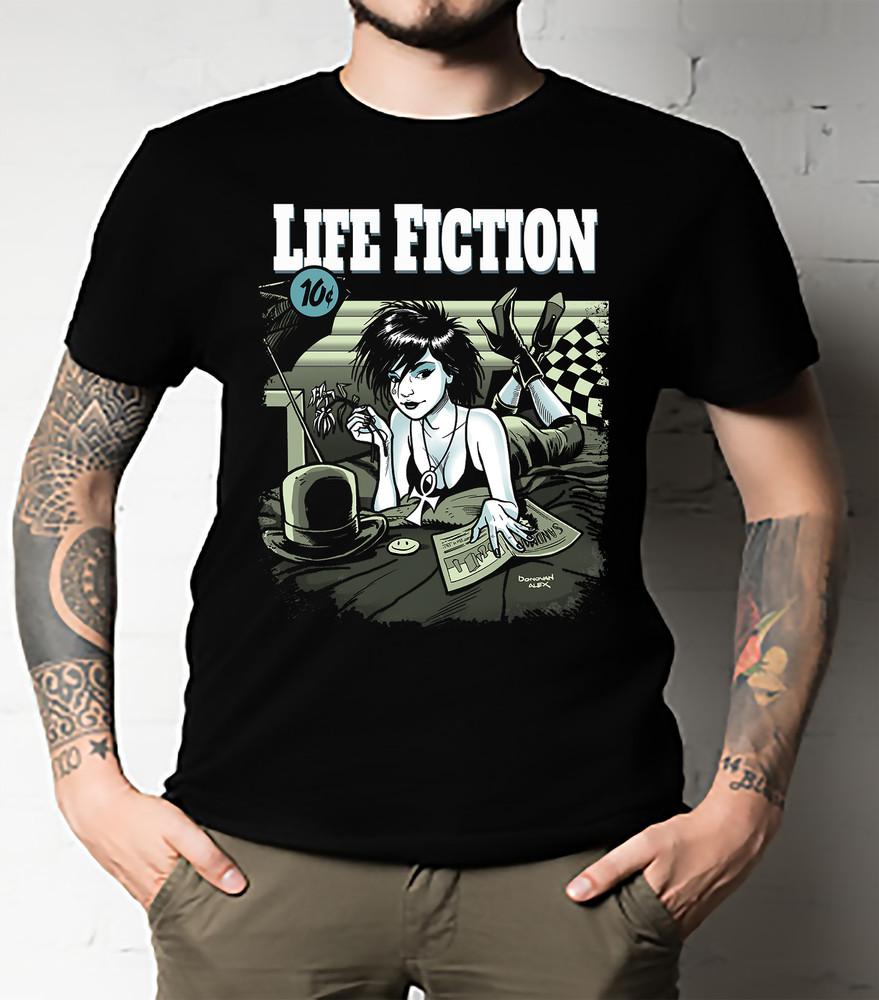 Life Fiction Classic T-Shirt ALL UNISEX Unisex T-Shirt L