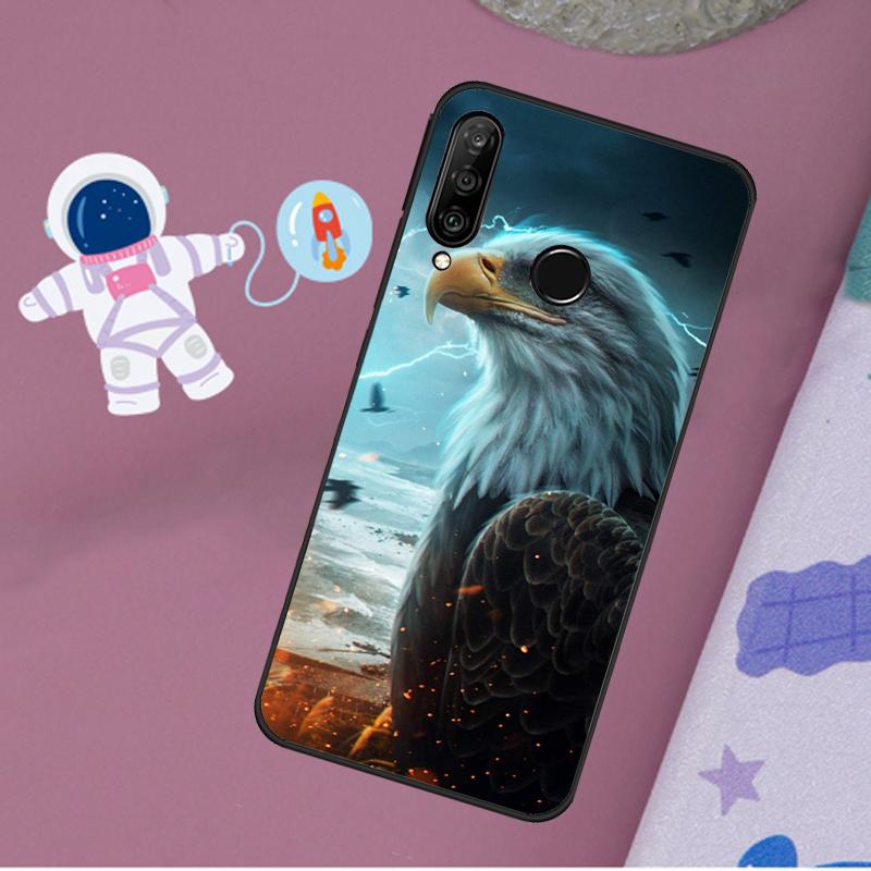 Eagle Hawk Bird Animal For Huawei Nova Y72 Y73 Y60 Y70 Y90 Y61 Y91 7i 8i 11i 12i 12s 9 10 SE P20 P30 P40 Lite Case