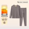Men's Cashmere Silk Seamless Thermal Underwear Set