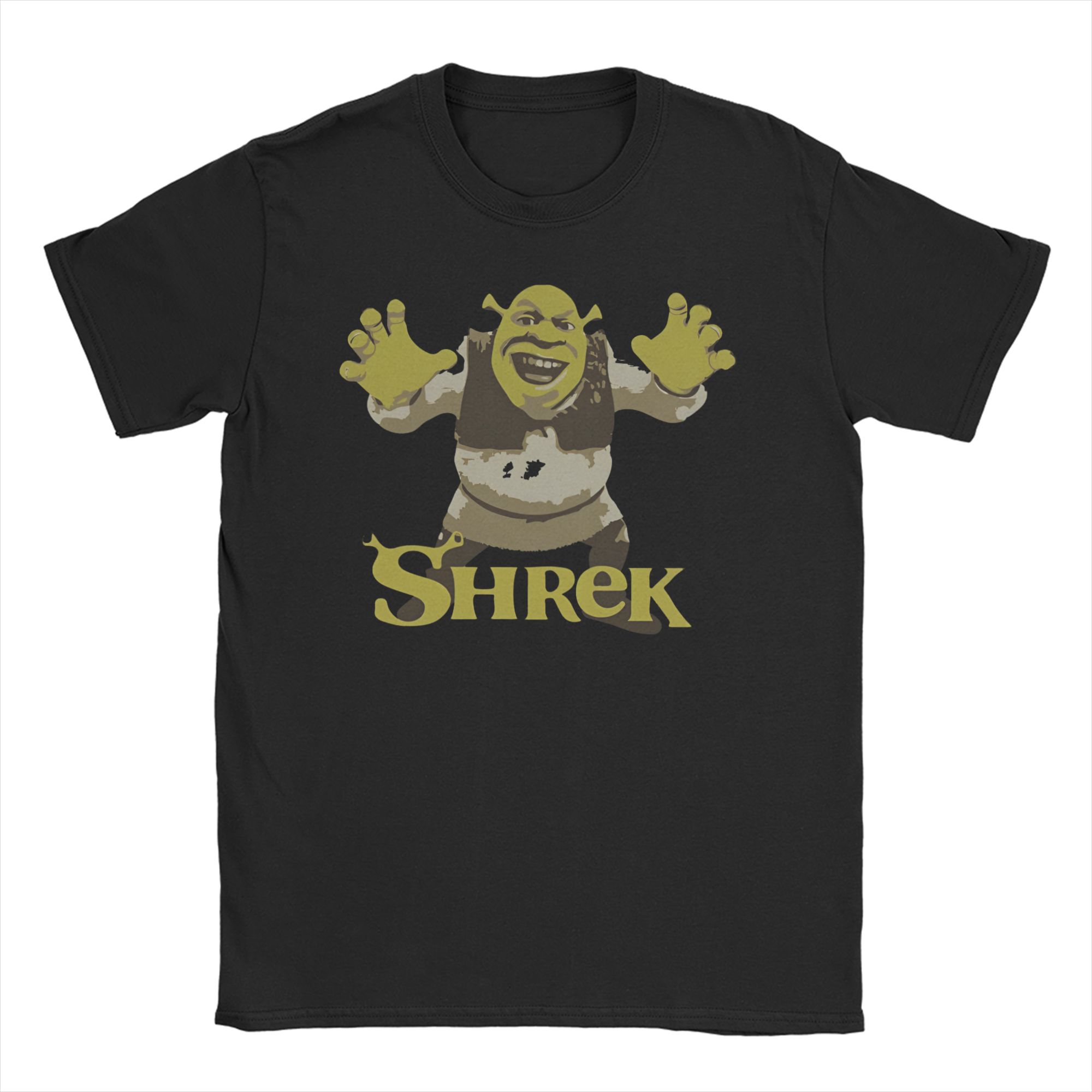

Funny Funny SShreks TShirt Unisex Women Crewneck Cotton T Shirt Short Sleeve Tee Shirt Plus Size Tops S