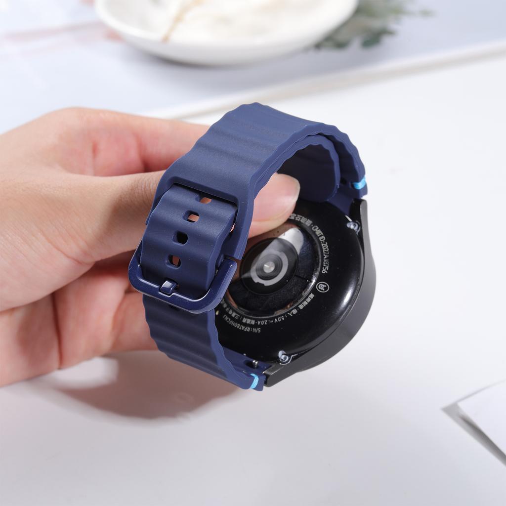 Straps for Samsung Galaxy watch 8/8 classic/7/FE/5 Pro/6/444mm 40mm Silicone Sport Belt Bracelet Correa Galaxy watch Ultra Band