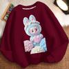 Children's Fashion Round-neck Hoodies, Long-sleeved Loose Hoodies for Boys and Girls In Spring and Autumn