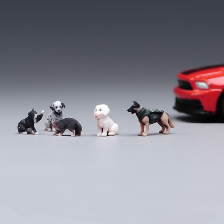 Handmade Small Animal Model 3D Printing Technology Miniature Dog/Cats Model Great For Collectors And Decorators