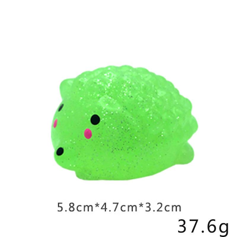 Big Spongy Glitter Mochi Squishy Fidget Sensory Toys Kawaii Animal Stress Ball Powder Fun Soft Antistress Squeeze Children Toys