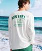 Leijibi Airfresh String Top Oversized M Long Sleeve Rash Guard White 2