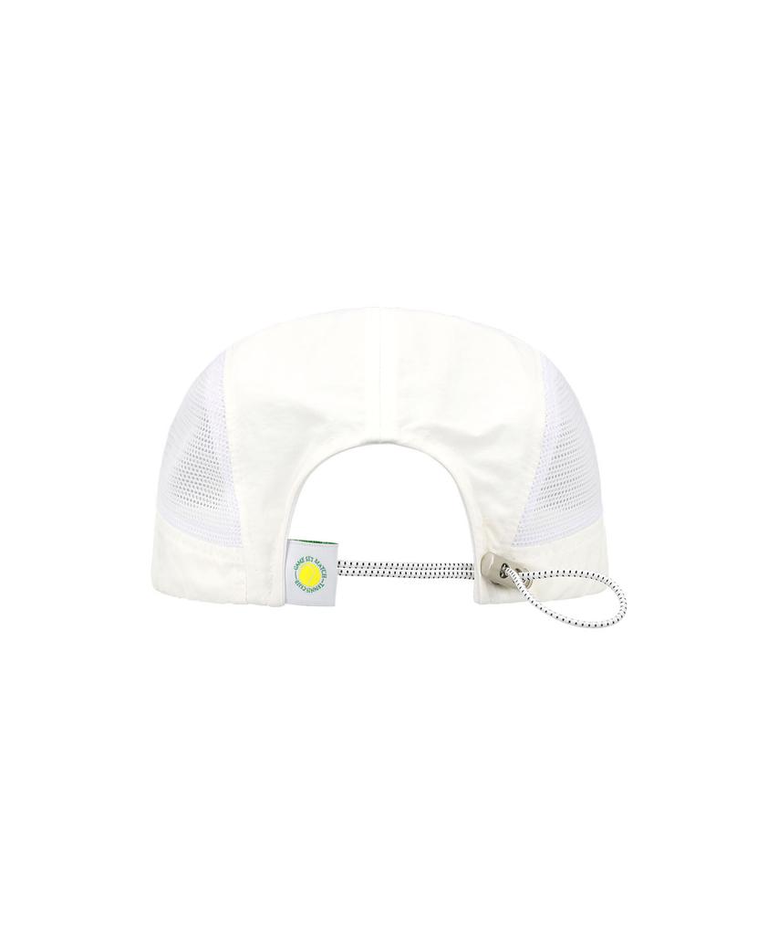 GAME SET MATCH Mesh Running Cap [White]