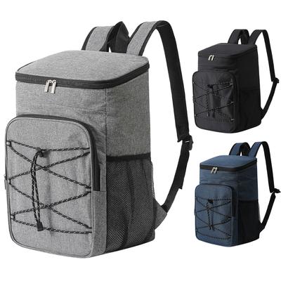 Isolierter Kühlrucksack aus Oxford-Gewebe, platzsparend, wasserdicht, Thermo-Kühlrucksack, leicht, großes Fassungsvermögen, Outdoor-Zubehör