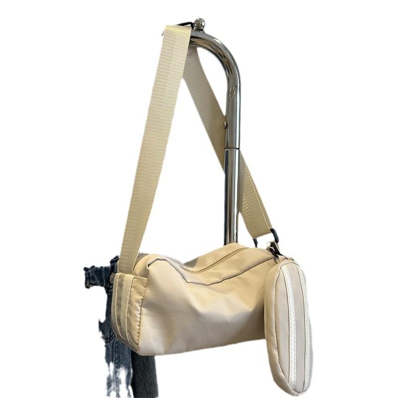 Nylon Fashion Striped Mother and Child Bag Women's New Casual Messenger Bag Shoulder Pillow Commuter Bag