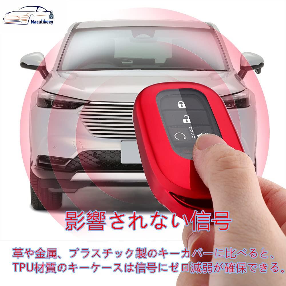 Schlüsselhülle Schlüsselanhänger kompatibel mit Honda neuem Vezel Vezel e Schlüsselhülle HEV E RV3 RV4 RV5 RV6 Schlüsselhülle Nacalikeey Schlüsselhülle Schlüsselanhänger neuem CIVIC Civic