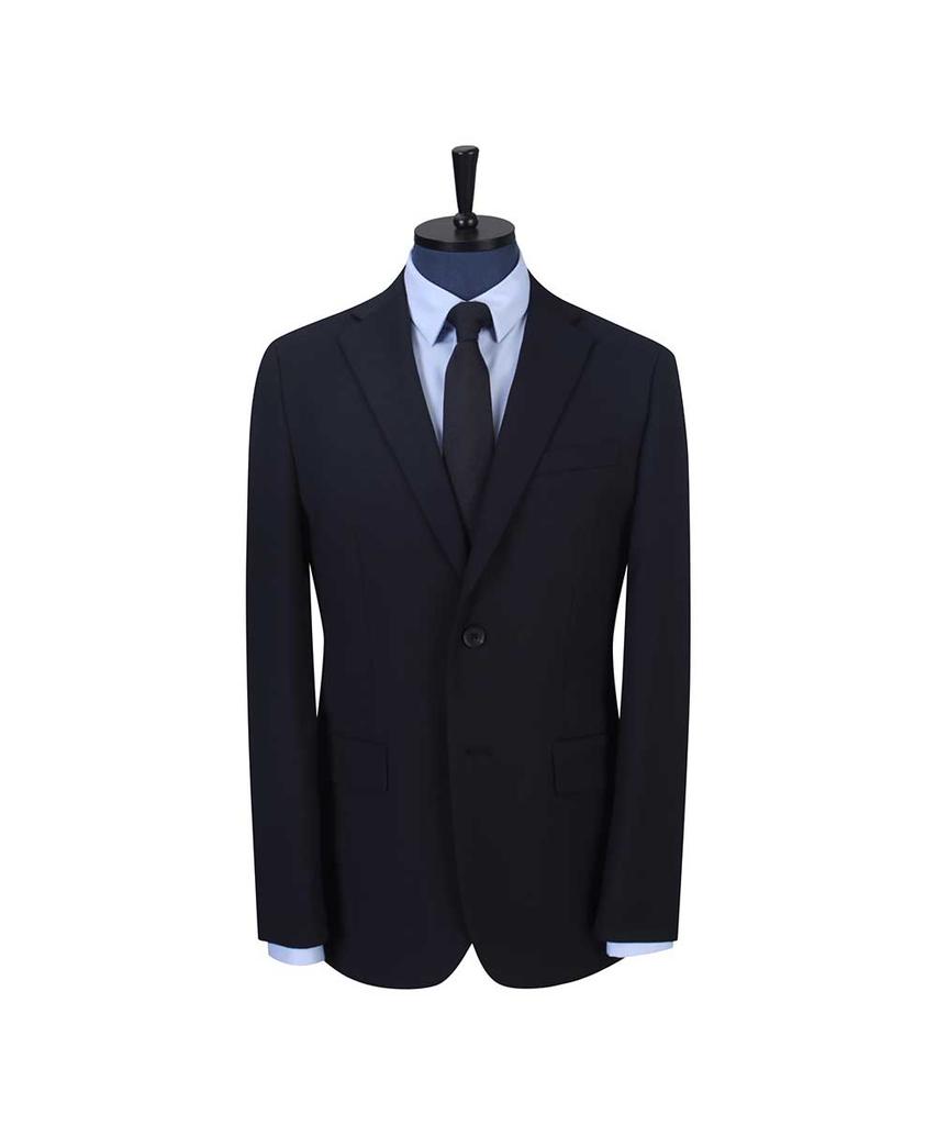 Sieg Wool Blended Regular Suit Jacket Navy (Pjjah2095)