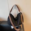 Casual Tote Bag Crossbody Bag Women's Lazy New Large Capacity Simple Underarm Bag Commuting Single Shoulder Bag Suede Leather