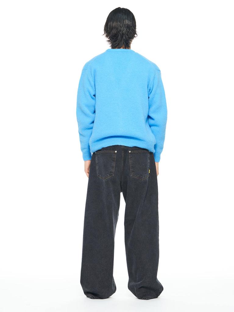 Cccs Blue V-Neck Knit Cardigan