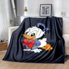 1pc, Donald Duck Cartoon Print Blanket Home Decor, Couch Throw, Outdoor, Gift for Friends, Flannel Blanket