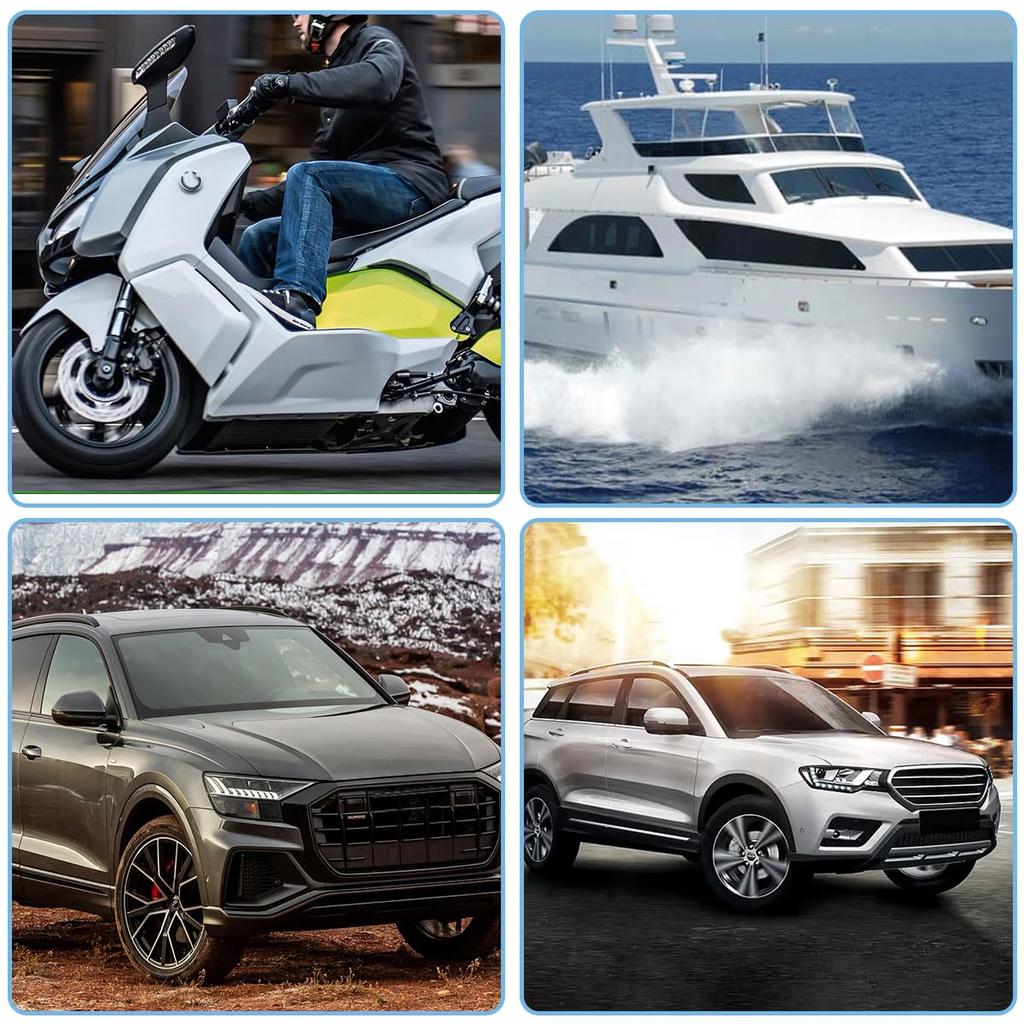 Xiatiaosann 2pcs DIN Cigarette Lighter Socket 12V Power Socket Replacement for DIN Hella for BMW Motorcycles and European Standard Vehicles Plug,