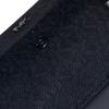 Michael Kors Classic Logo Embossed Leather Wallet With Strap Women Wallet Black 36S3LGFM6B-BLACK