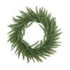 Christmas Pine And Cedar Wreath Winter Faux Greenery Wreath Holiday Fake Cedar Wreath for Indoor Outdoor Front Door Farmhouse Decoration
