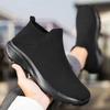 Scarpe Casual a Punta Larga per Uomo Calzature a Piedi Nudi Traspiranti Sportive Scarpe Calzino da Corsa e Camminata da Uomo Mocassini Slip-On Scarpe da Ginnastica da Uomo