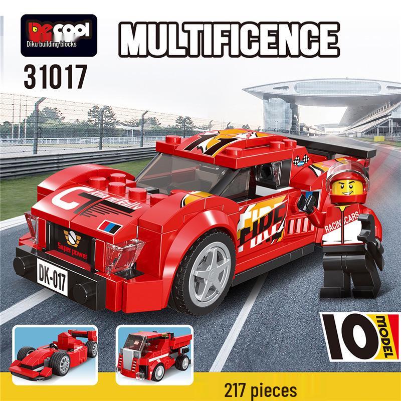 

Diku Гоночный спортивный автомобиль Развивающие строительные блоки Игрушка для мальчиков 31017