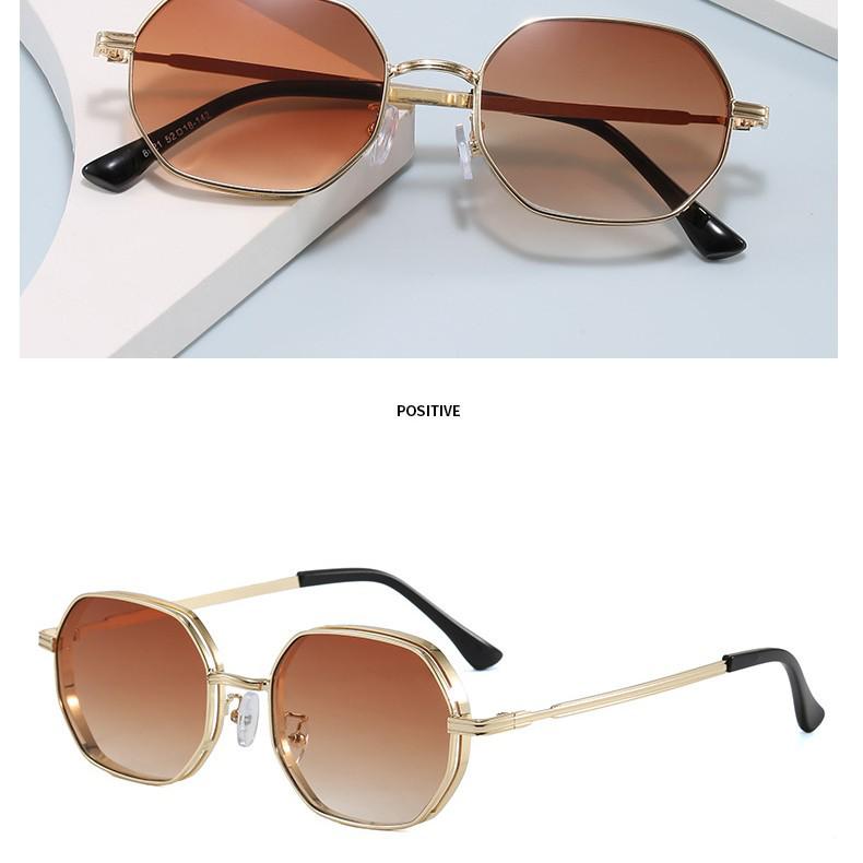 Unisex Street Style Small Frame Sunglasses with UV Protection – Trendy for Small Faces