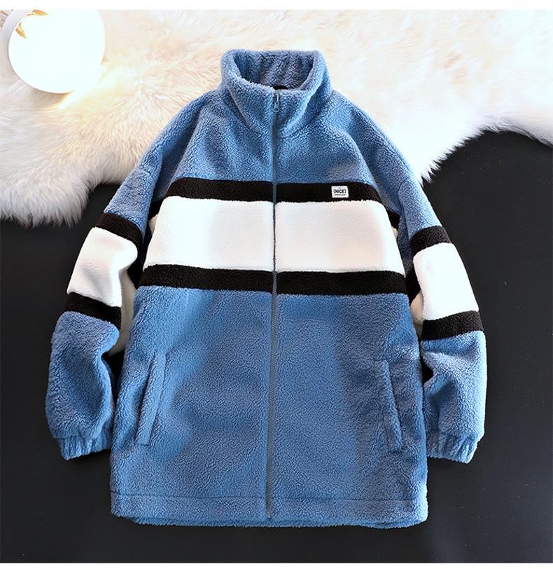Men's 2025 Lambswool Coat: Thickened Autumn/Winter Fleece Jacket