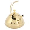 Gold 1.5L Stainless Steel Teapot Brewing Tea Kettle with Strainer for Restaurant and Home