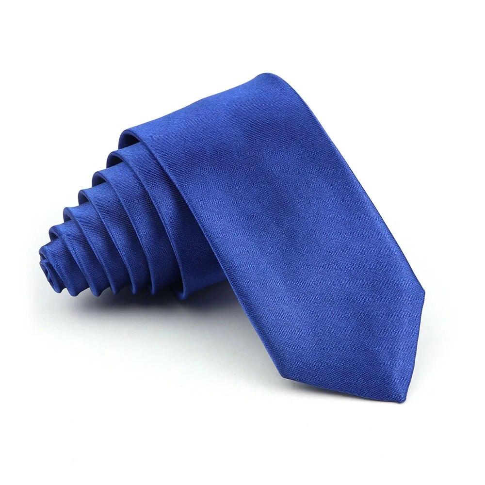 Cravate 5 cm, pour hommes, Angleterre, version étroite, décontracté, groupe de couleurs unies, couleur unie, cravate