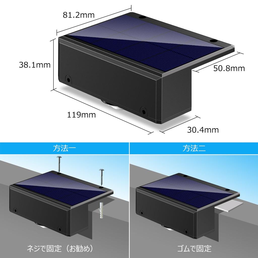 NFESOLAR Solar Entryway Light, Outdoor Security LED Garden Light, Wide Beam Illumination, Waterproof IP65, for Entryways, Gardens, Parking Lots, Auto