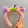 Cute Bear Hairband Plush Headwear Cartoon Headbands Essential for Hairstyles