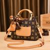 Bag women's bag 2025 new pu versatile large-capacity handbag women's shoulder messenger bag bucket bag women