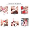 16 Strips Nail Polish Sticker Nail Strips Nail Stickers Summer Nail Polish