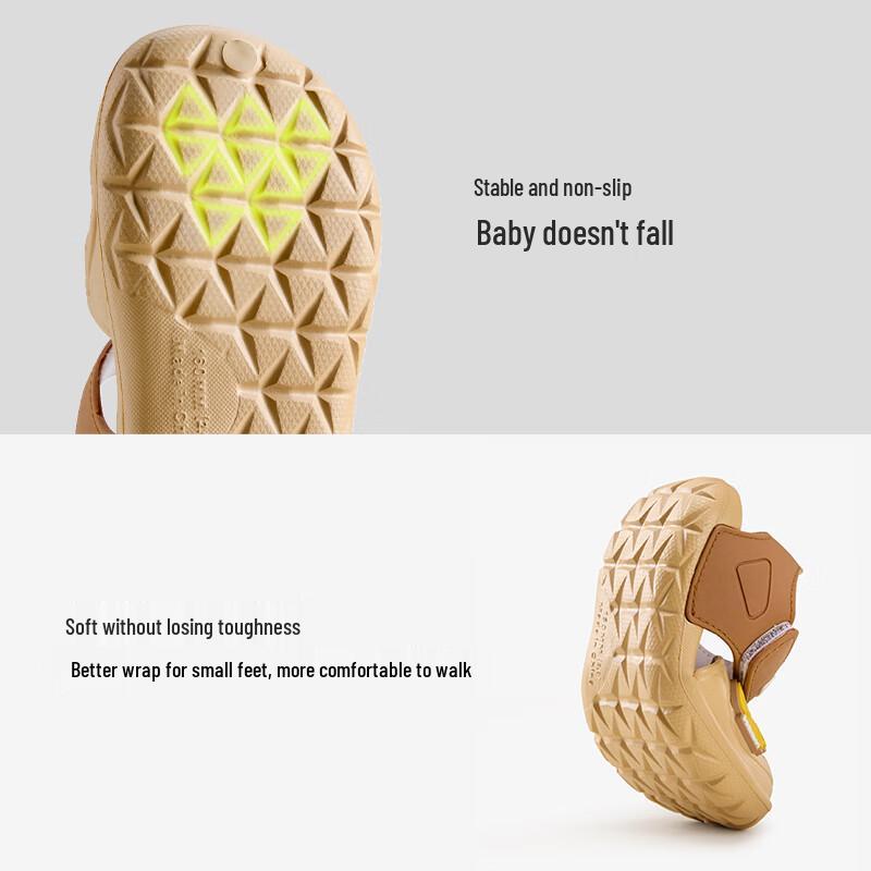 Balabala Kids' Closed-Toe Summer Sandals