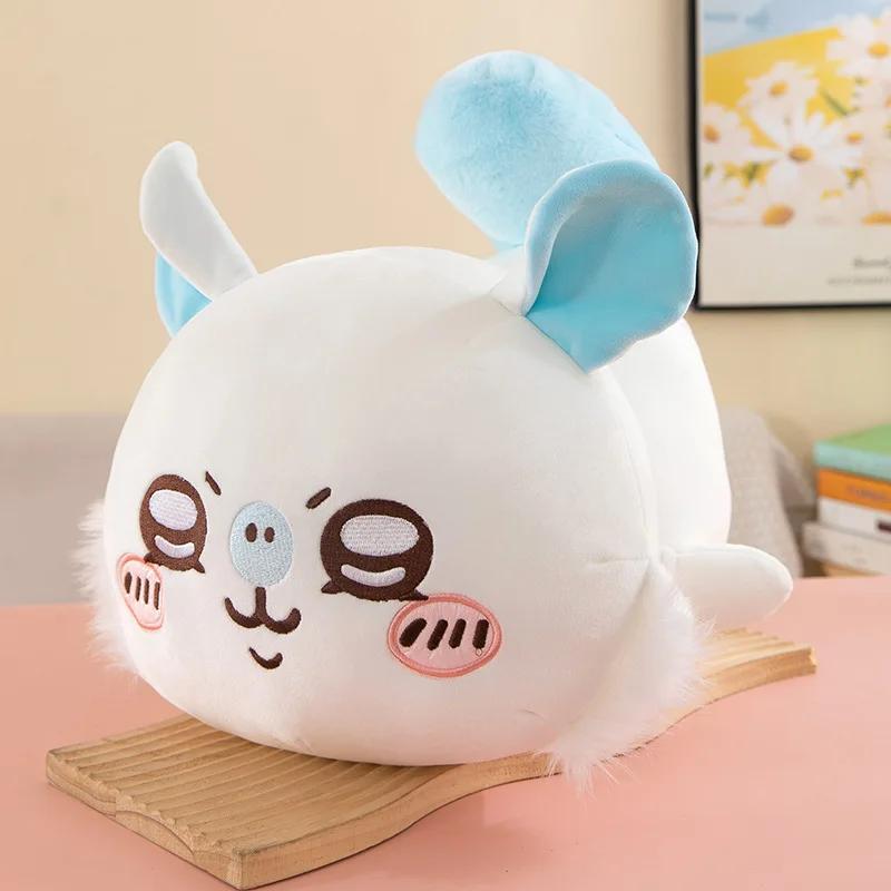 30/40CM Chiikawa Series Long Doll Cartoon Hachiware Soft Pillow Big Size Plush Doll Ornament Children's Girl Toy Birthday Gift