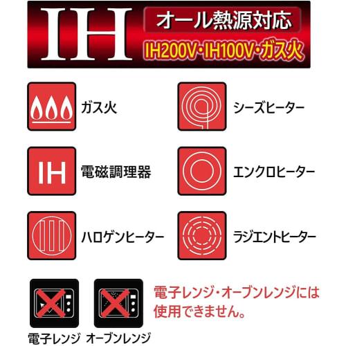 Tafuco Frying Pan, 28cm, Berry's Diamond Marble Coat, Induction Compatible, F-7173, Black