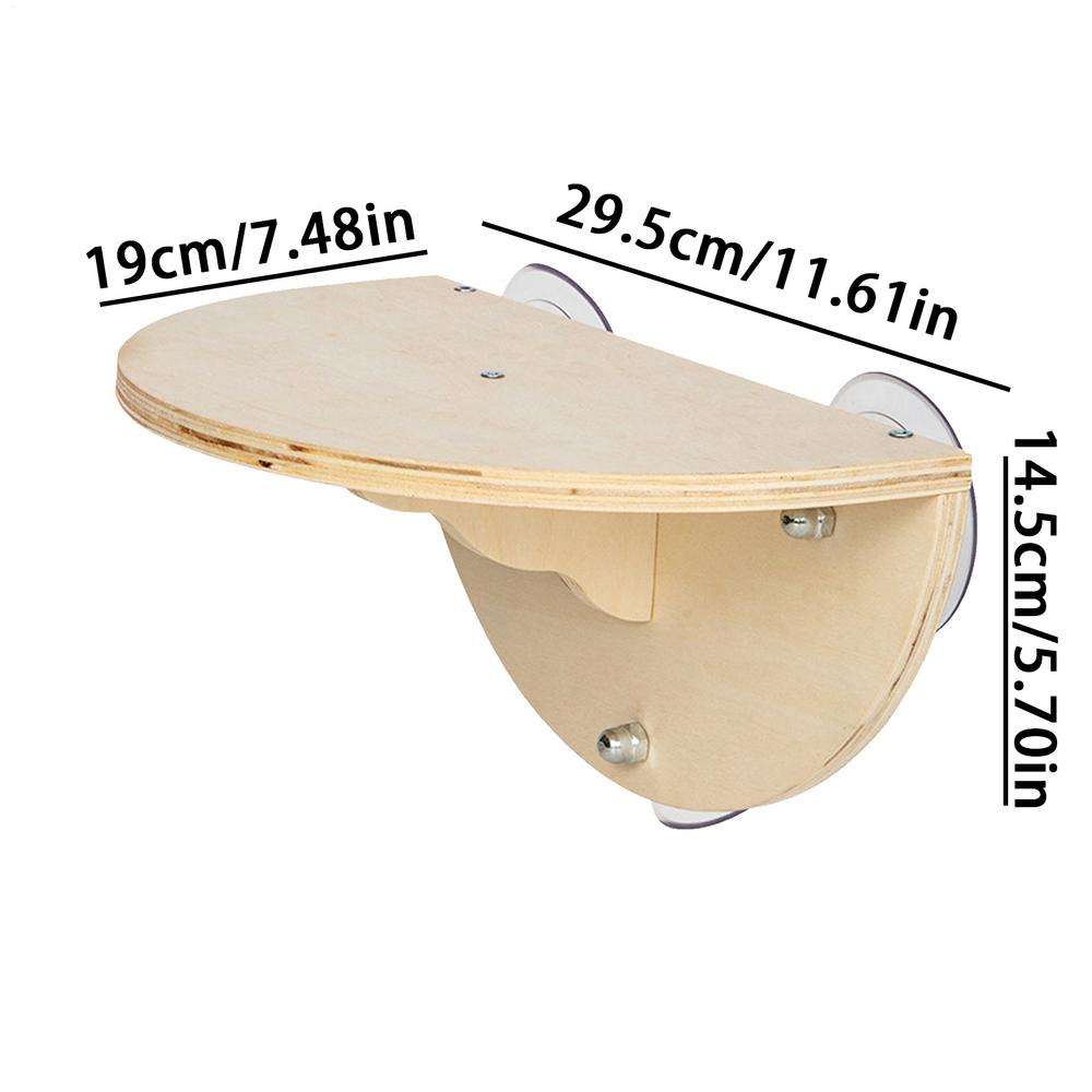 

Кошачья лежанка на окно, экономящая место, сиденье для кошки на окно, котенок, лазающий по дереву, полка на окно с 3 присосками, кошки играют, лазают, сиденье