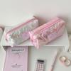 Glossy Star Stationery Bag Korean Style Makeup Bag Sweet Pencil Pouch  Kids Children