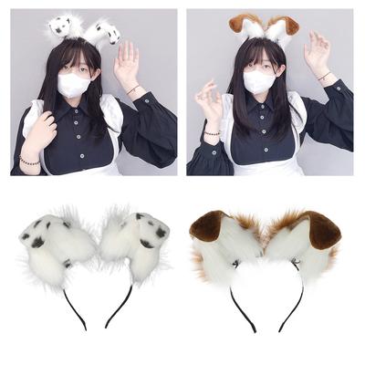 Cosplay Valpöronform Hårband Vuxen Uppladdningsbart Elektriskt Rörligt Öra Hårband Anime Hårbygel för Vuxen Karneval