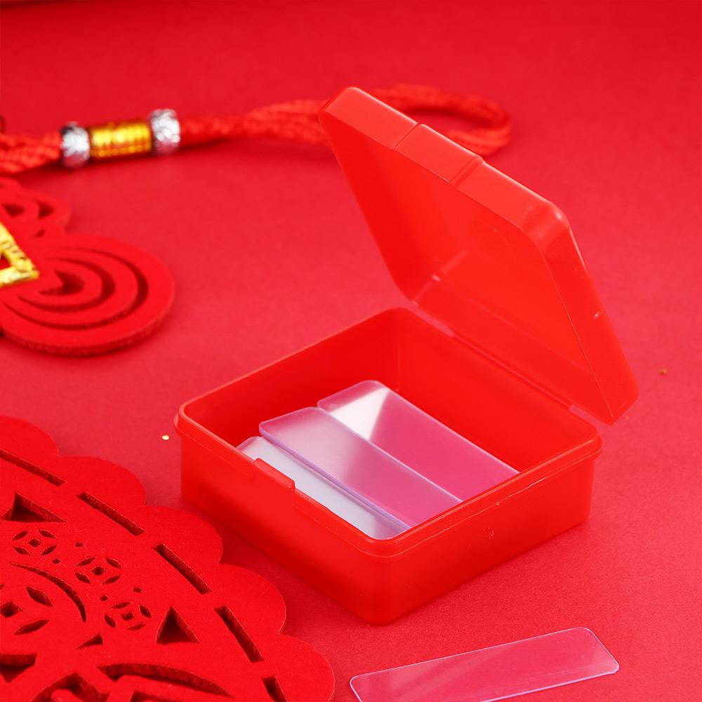 

60 шт./коробка Прозрачный Водонепроницаемый Домашний Декор Многоразовый Двусторонний Скотч Фиксация Накладки Наклейки Клей