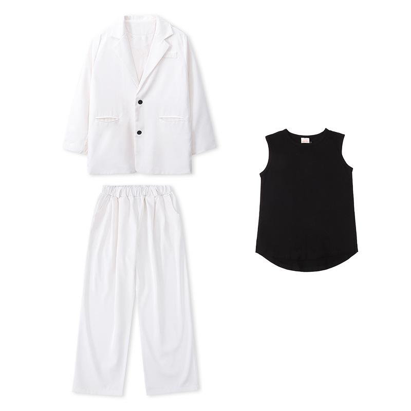 Hip Hop Jazz Tanzoutfit für Mädchen - Trendiges Street Performance Kostümset