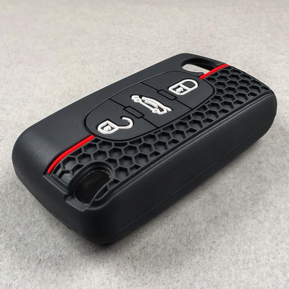 New Silicone Car Key Case Cover Keychain Fob Shell For Citroen C2 C3 C4 C5 C6 Xsara Berlingo For Peugeot 207 307 308 407 607 807